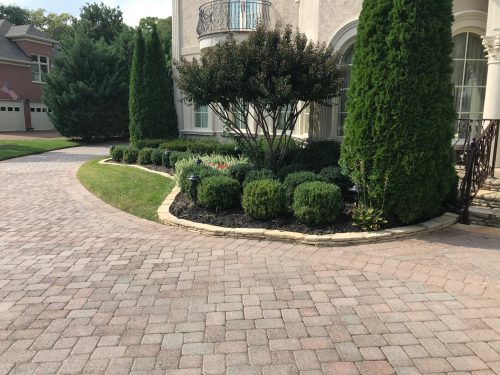 Landscape Curb with Established Install